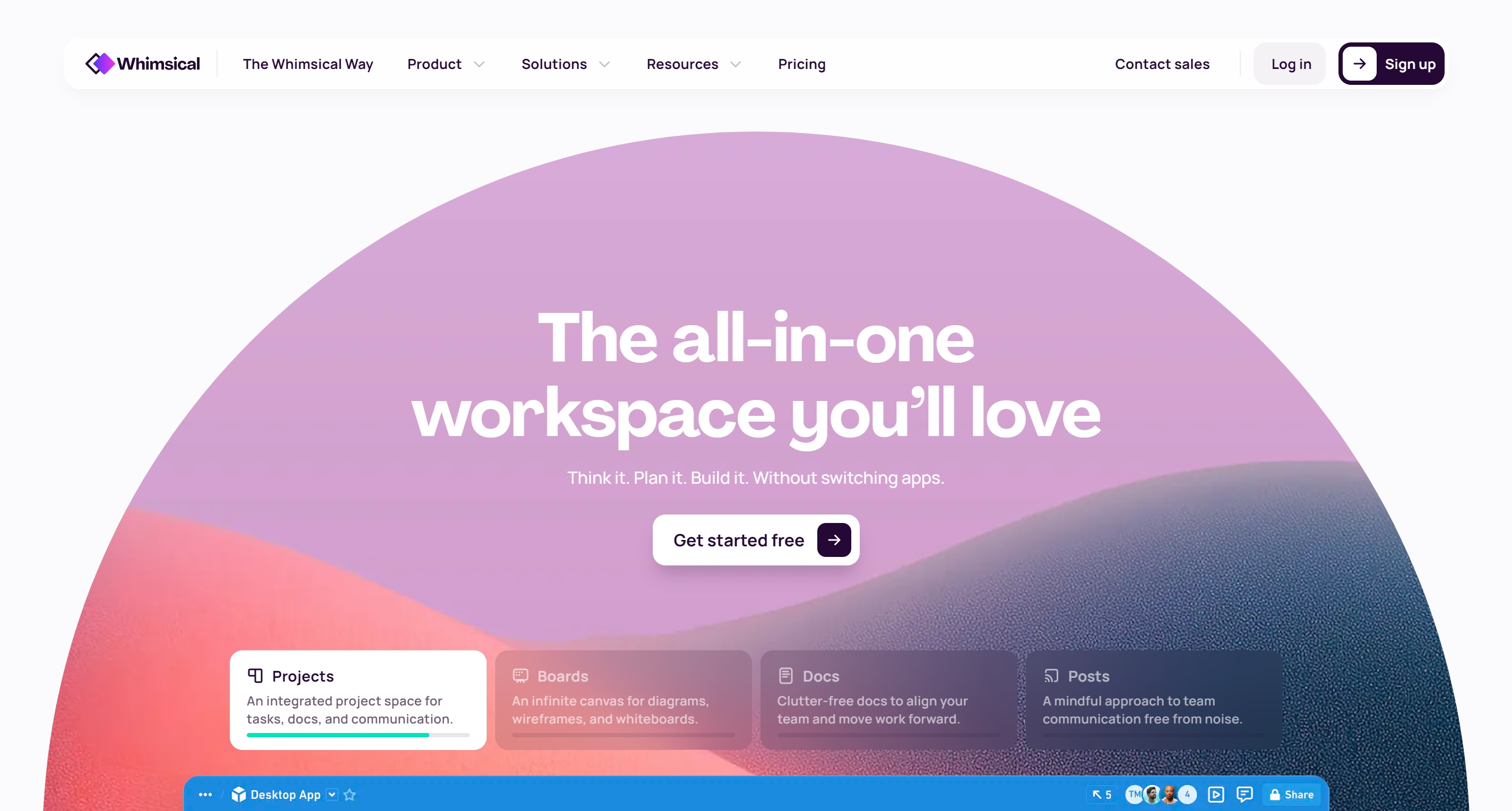 whimsical-homepage-screenshot