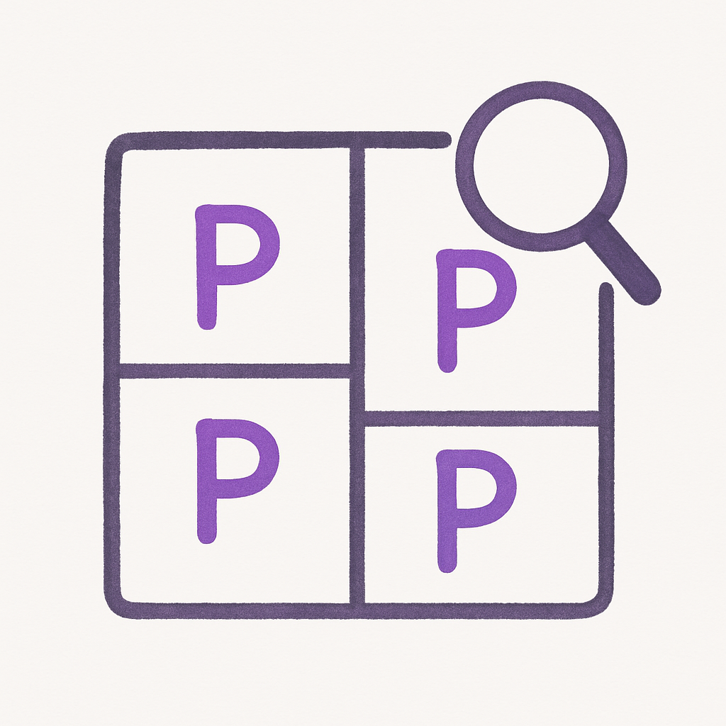 4Ps Marketing Mix Analyzer